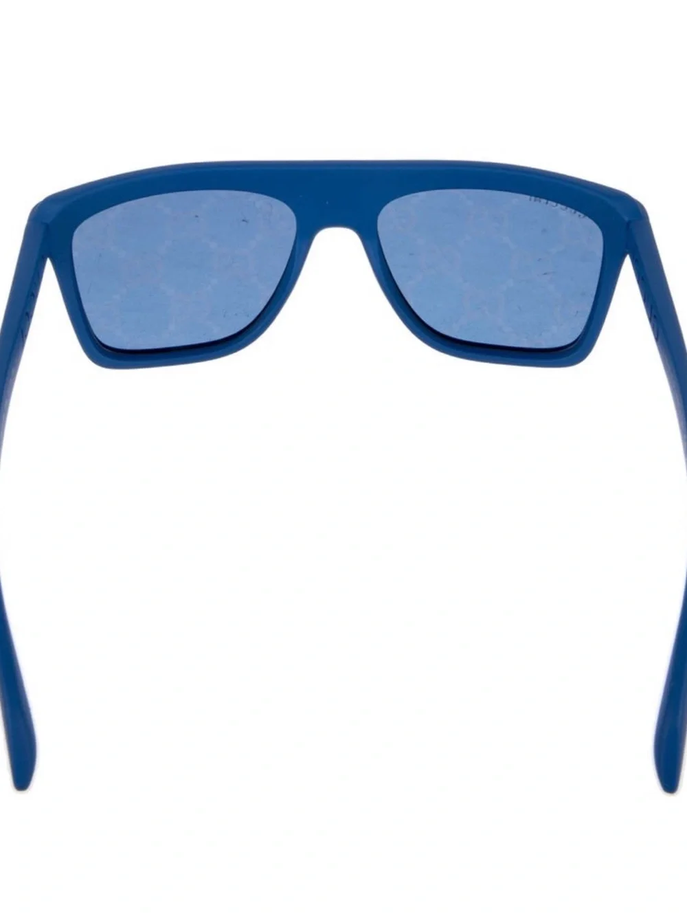 New Gucci Rectangular Sunglasses - Mirrored Lenses with Case